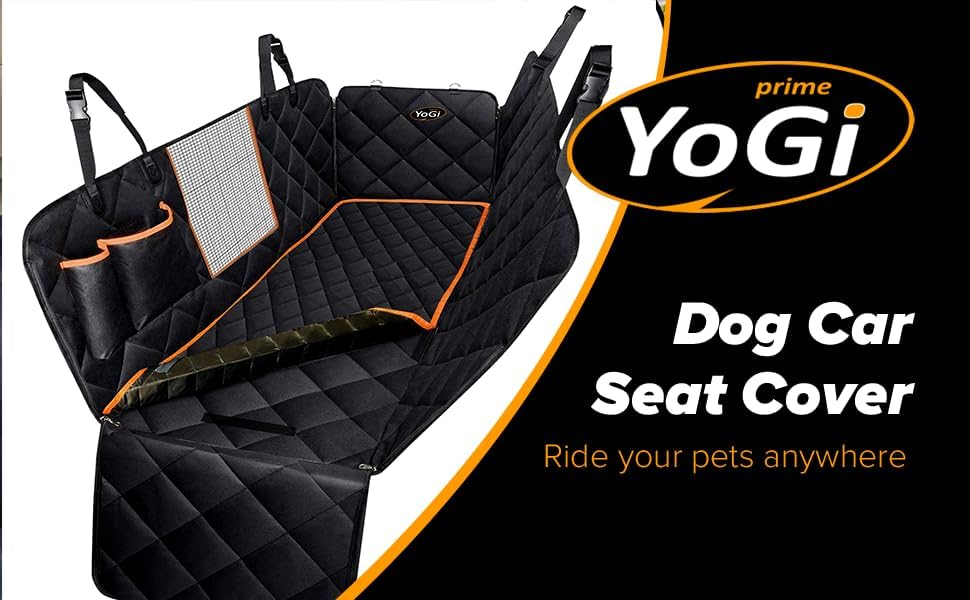 "Waterproof Car Seat Cover for Pets"