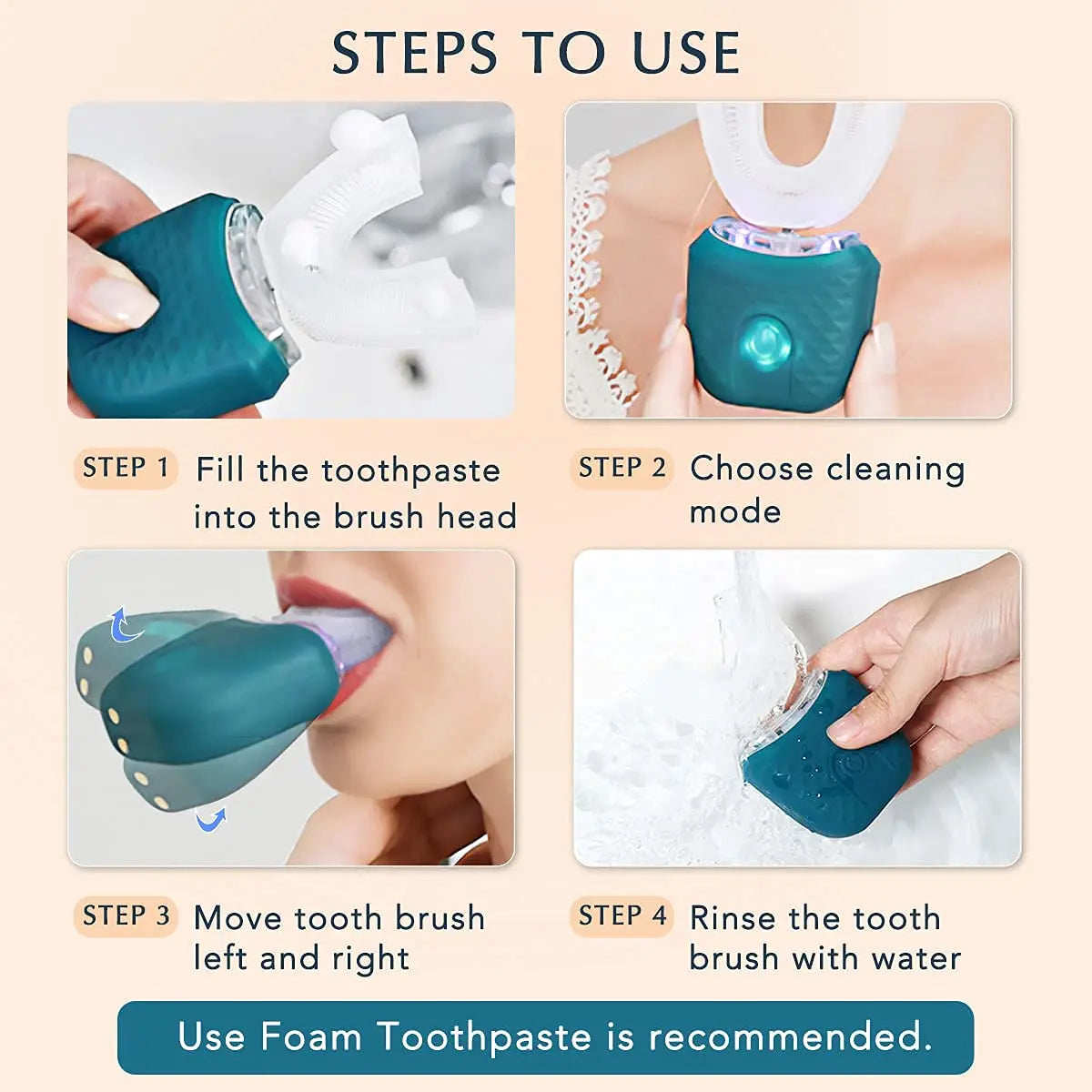 360 Full Mouth Electric Toothbrush