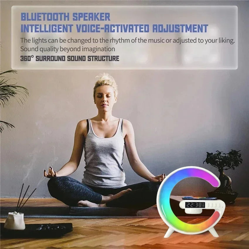G Atmosphere 4-in-1 Charger, Speaker & Clock