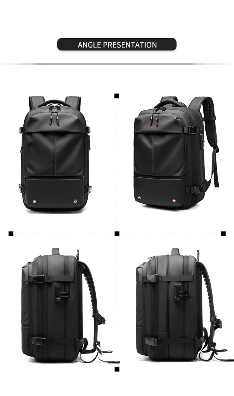 Men’s 17-inch Laptop Backpack with Compression"