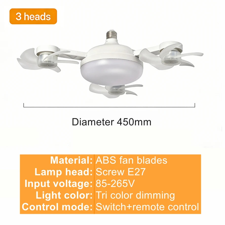 Airzen™ 2-in-1 Ceiling Fan Light