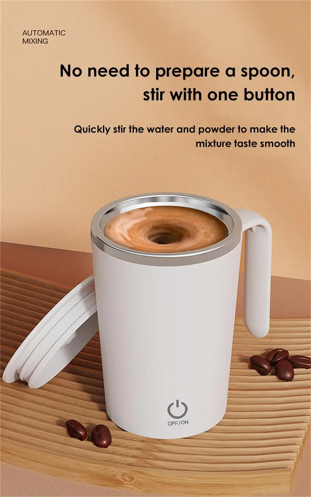 Self-Mixing Mug
