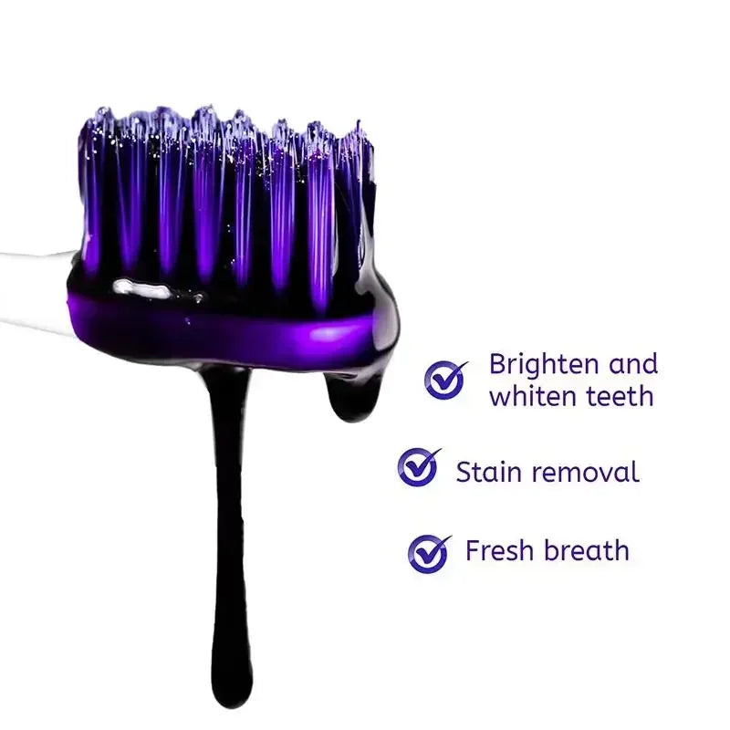 Smile Bright Purple Toothpaste