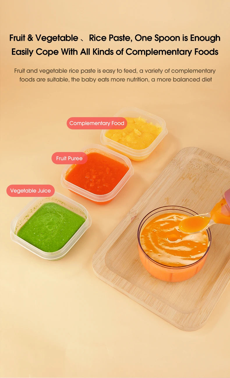 Baby Feeding Bottle with Spoon
