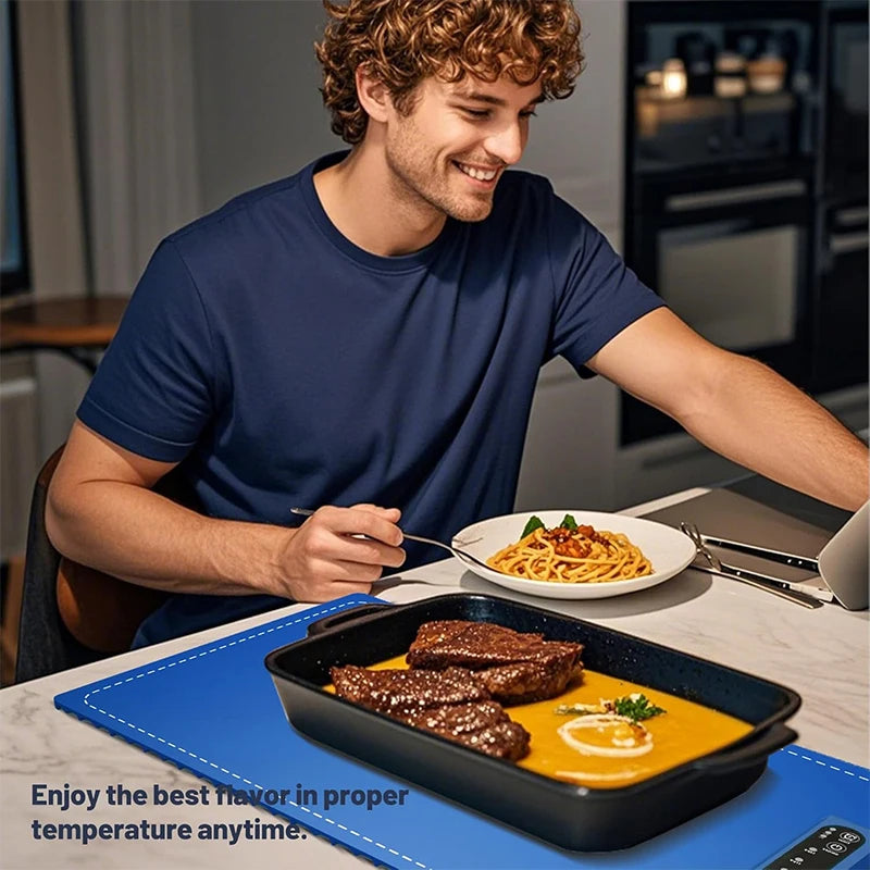 The Ultimate Food Warming Mat"