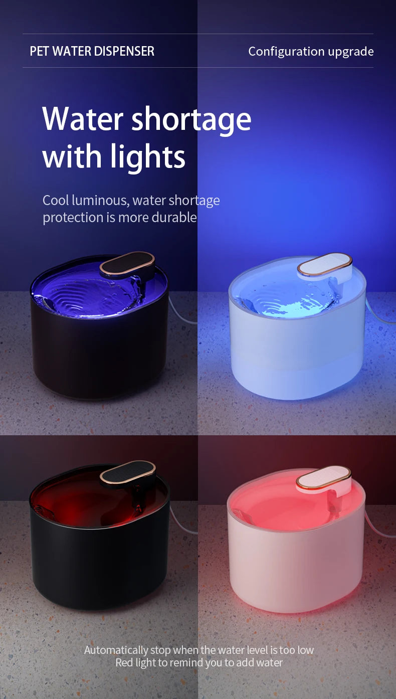 WhisperFlow Pet Water Fountain