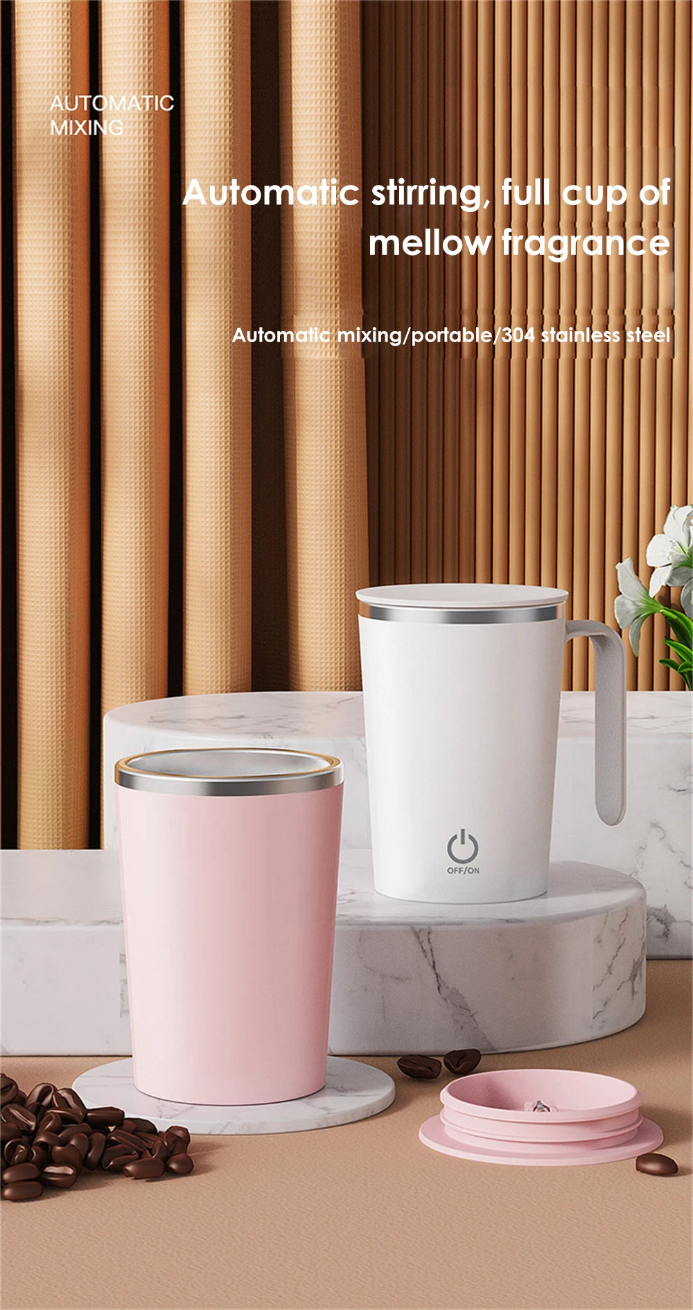 Self-Mixing Mug
