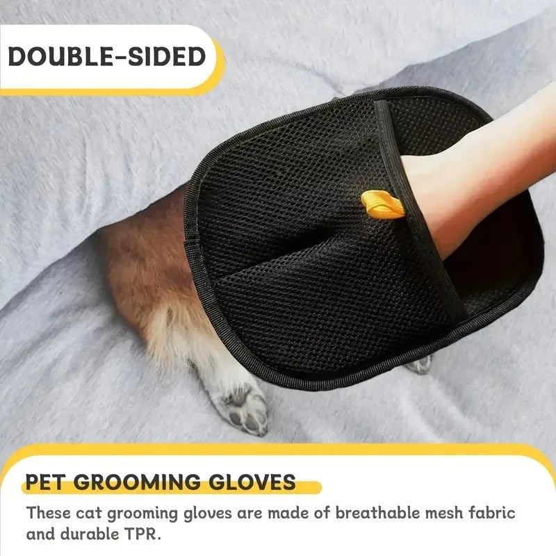 Pet Hair Magic Mitts