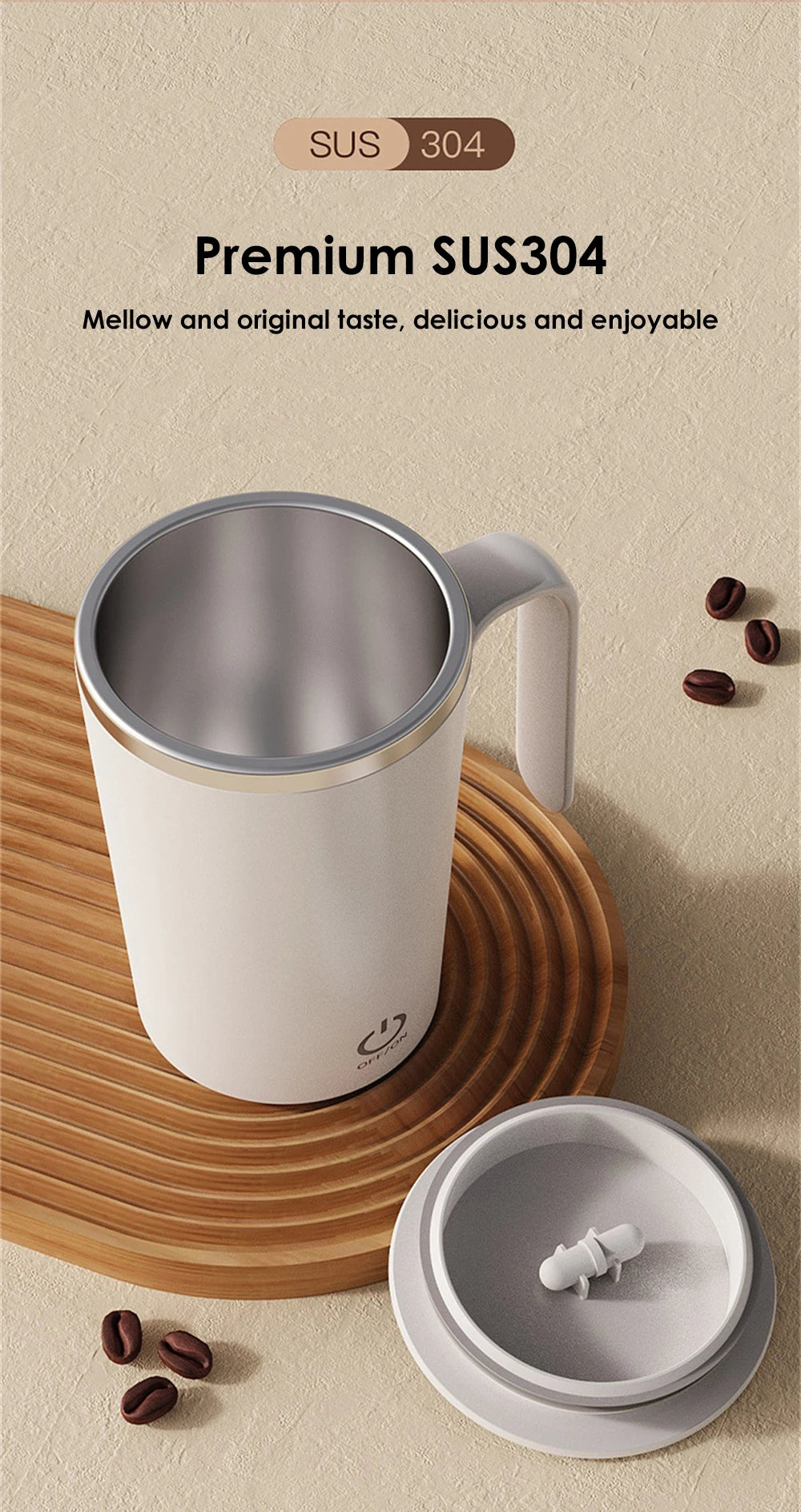 Self-Mixing Mug