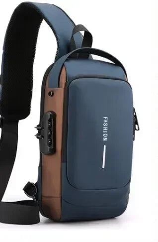Anti-Theft Messenger Sling Bag for Men