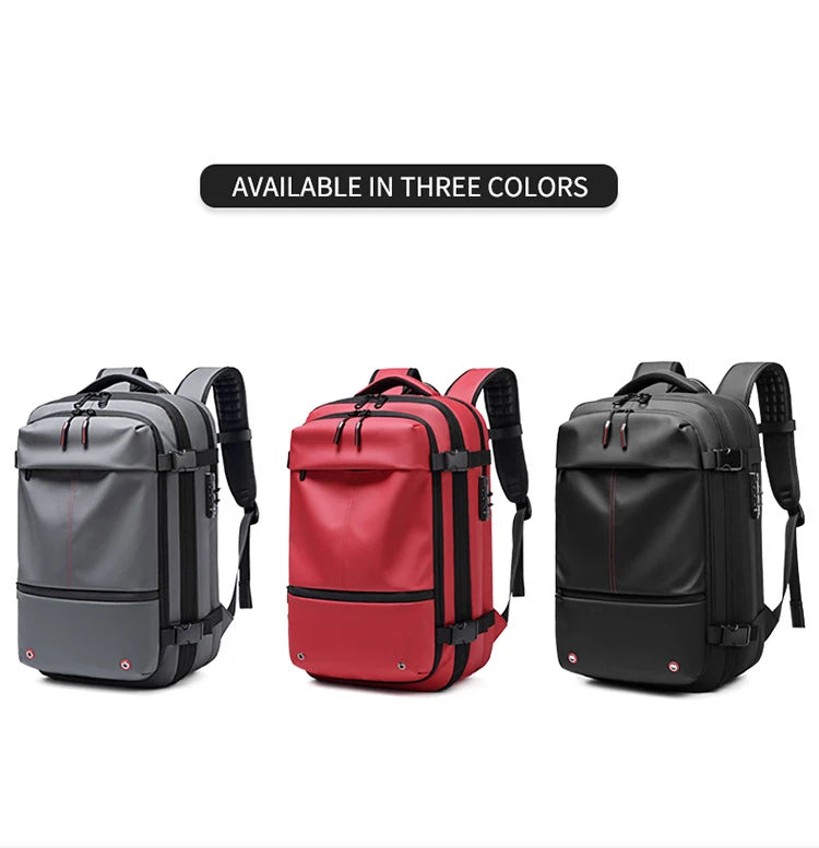 Men’s 17-inch Laptop Backpack with Compression"