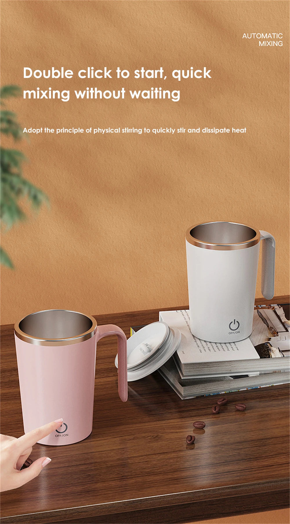 Self-Mixing Mug