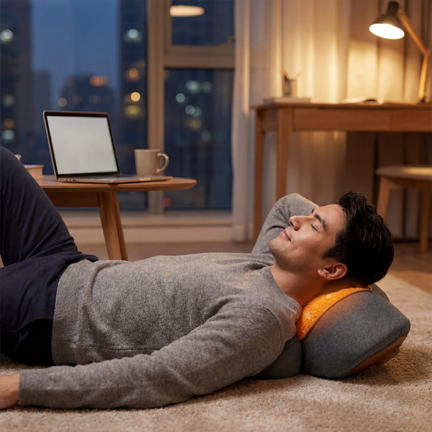 Cervical Traction Neck Support Pillow for Relaxation