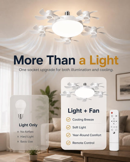 Airzen™ 2-in-1 Ceiling Fan Light