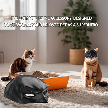 💥🐾 Bat Cat Avenger Decorative Mask