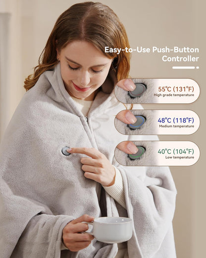 Wearable Heated Blanket