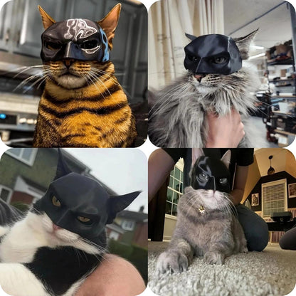 💥🐾 Bat Cat Avenger Decorative Mask