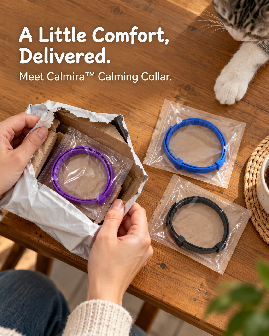 Calmira™ Pheromone Calming Collar for Pets