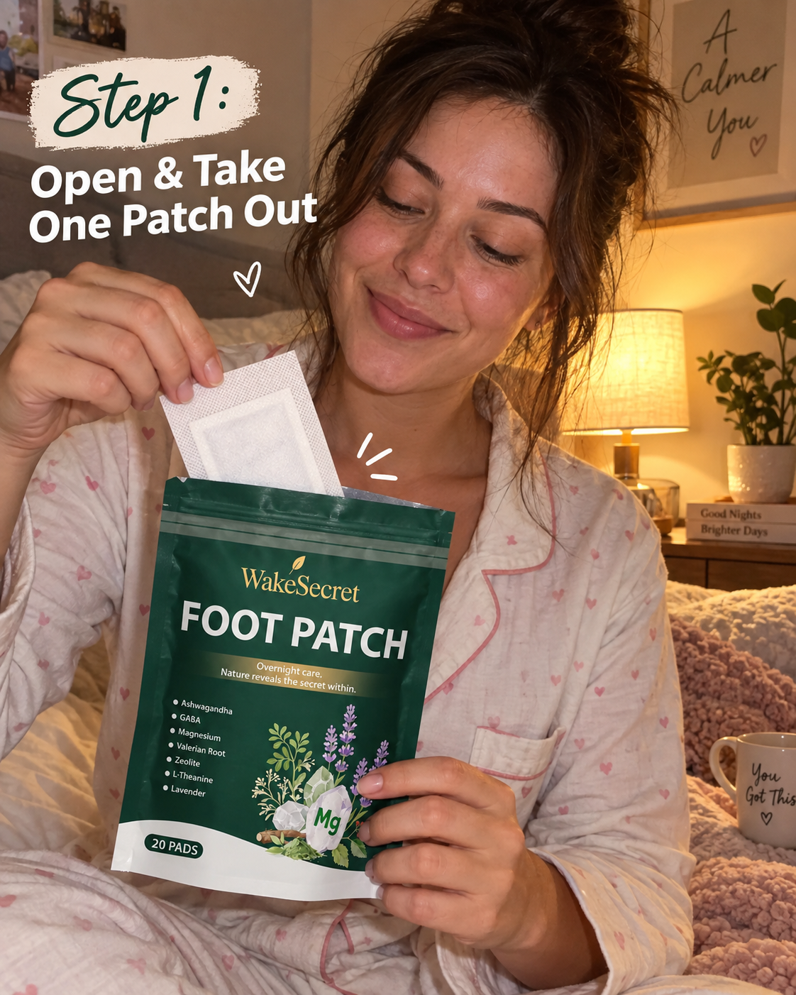 Wake Secret™ Herbal Foot Pads