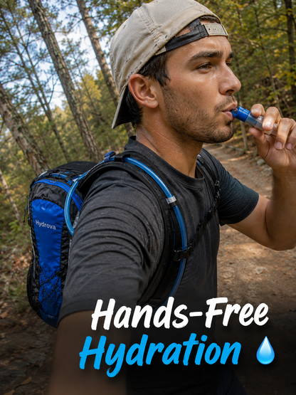 Hydrova™ 3L Hydration Backpack
Stay Hydrated Anywhere