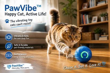 PawVibe™ Automatic Bouncing Dog Toy
