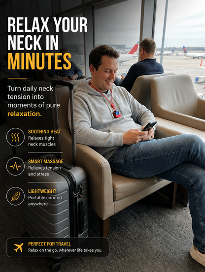 NeckureTM  Smart Cervical Relief Massager