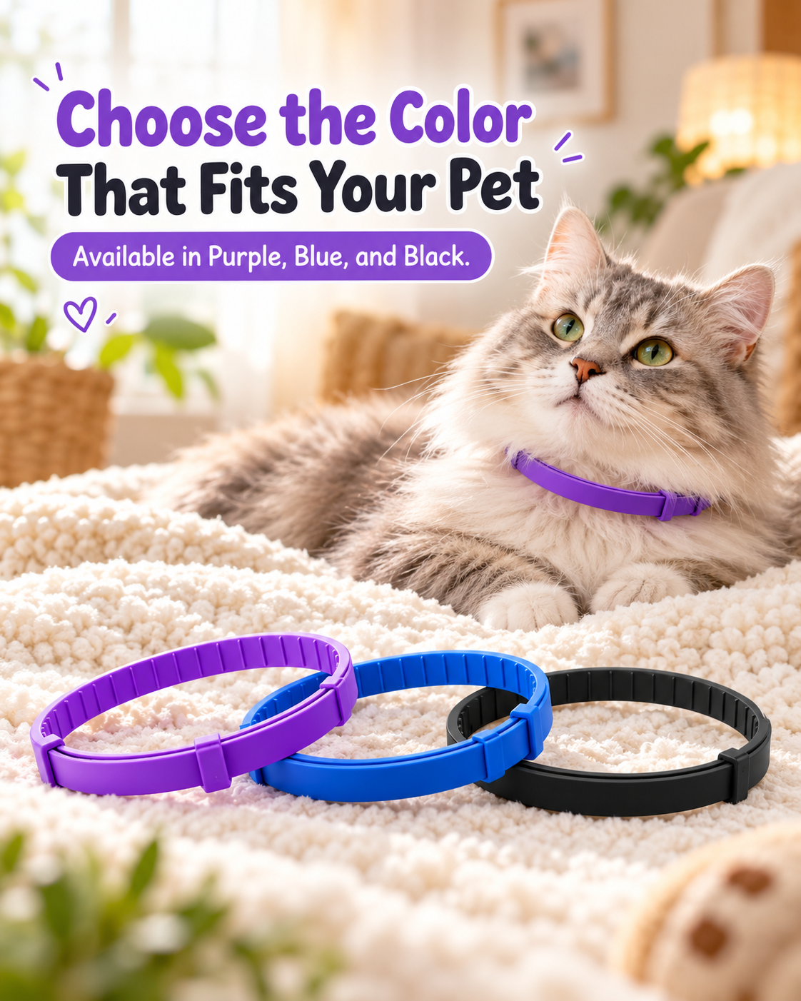 Calmira™ Pheromone Calming Collar for Pets