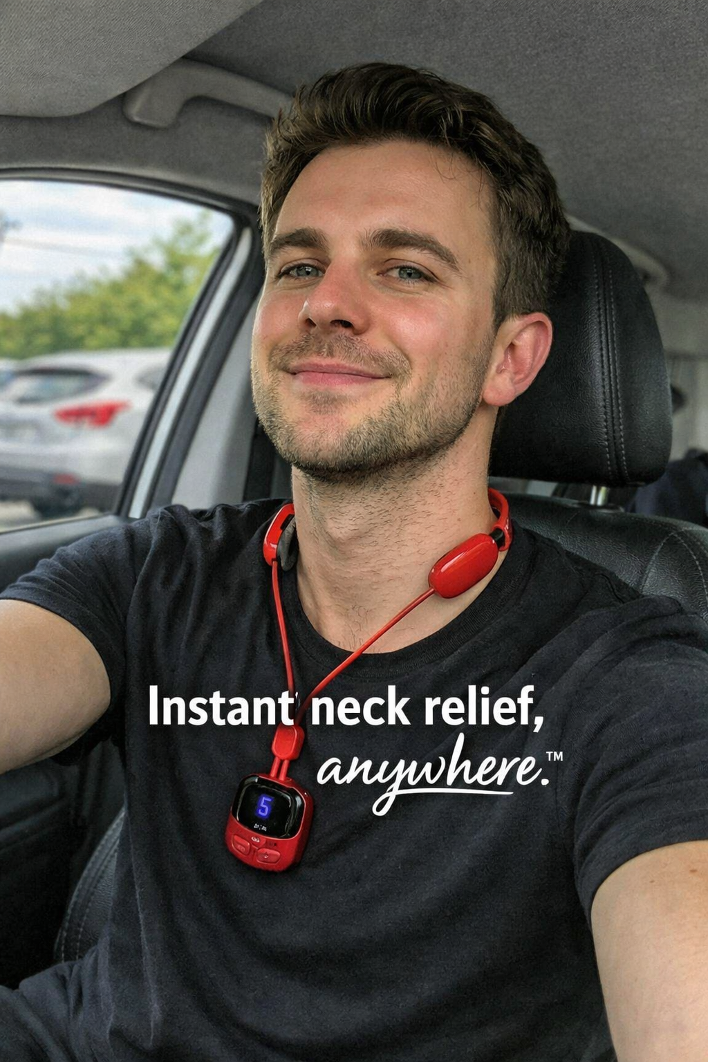 NeckureTM  Smart Cervical Relief Massager