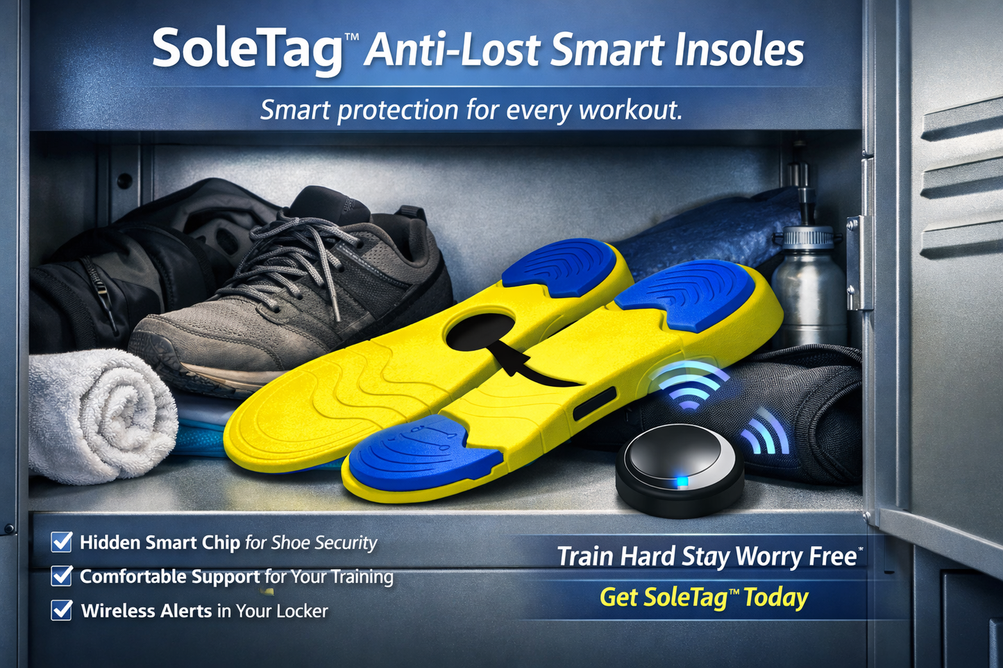 SoleTag™ Anti-Lost Smart Insoles