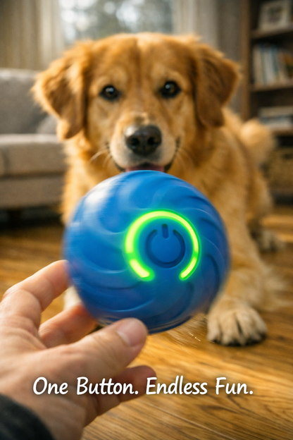 PawVibe™ Automatic Bouncing Dog Toy