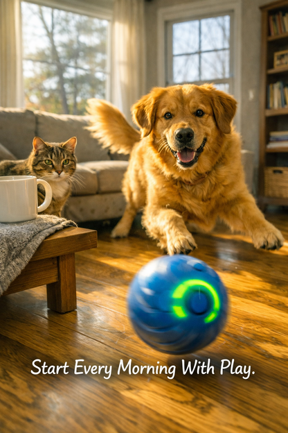 PawVibe™ Automatic Bouncing Dog Toy