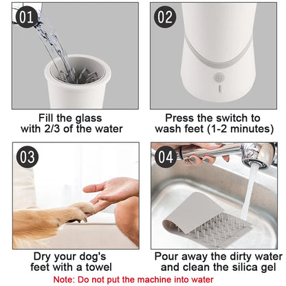 Automatic Electric Pet Paw Washer