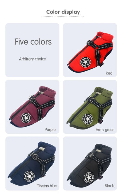 Waterproof Winter Dog vest