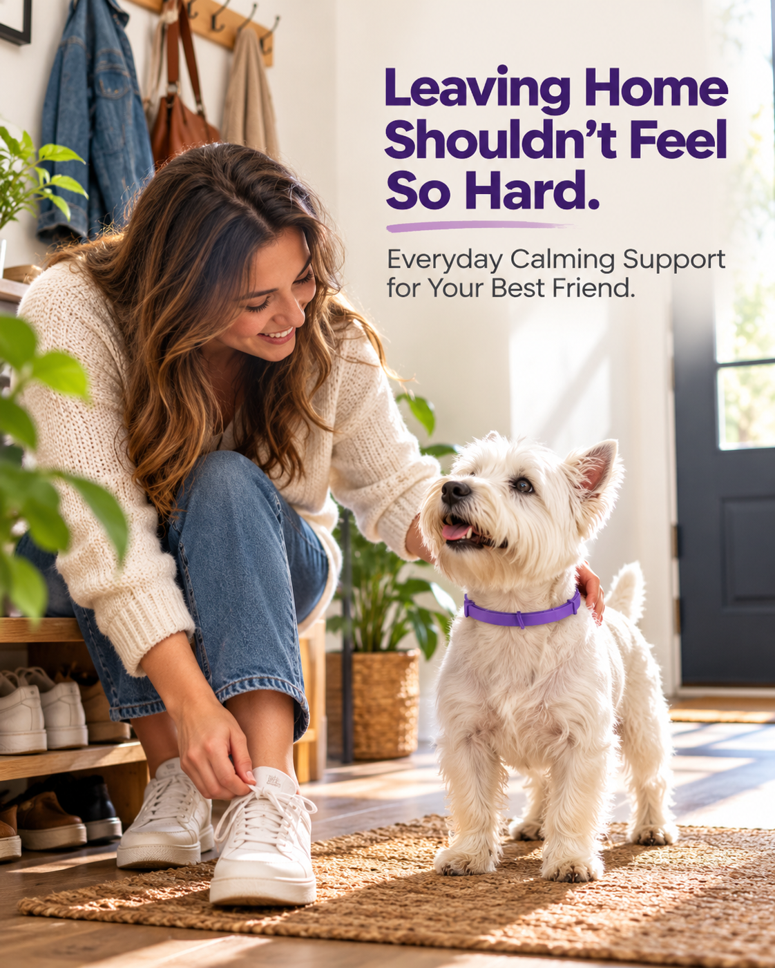 Calmira™ Pheromone Calming Collar for Pets