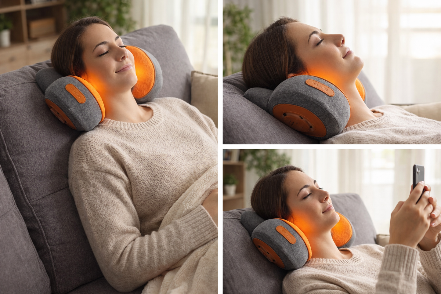 Cervical Traction Neck Support Pillow for Relaxation