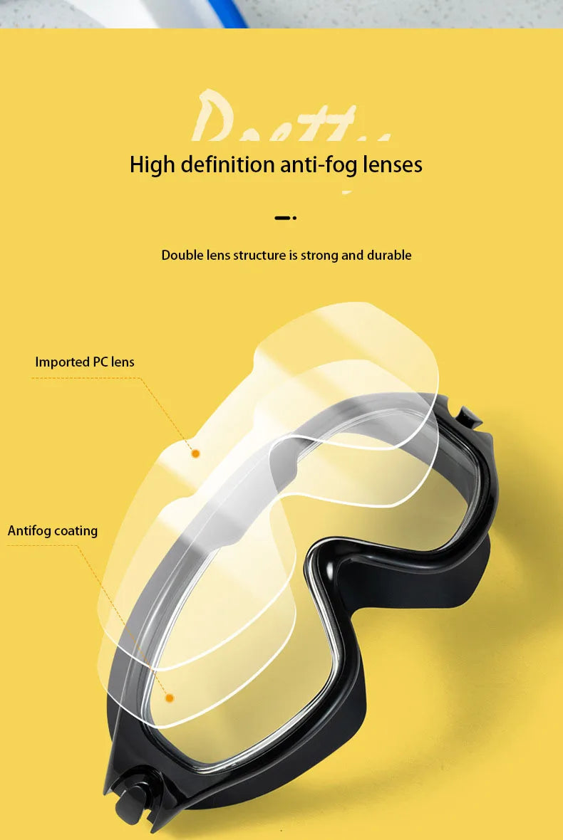 HD Anti-Fog Swim Goggles