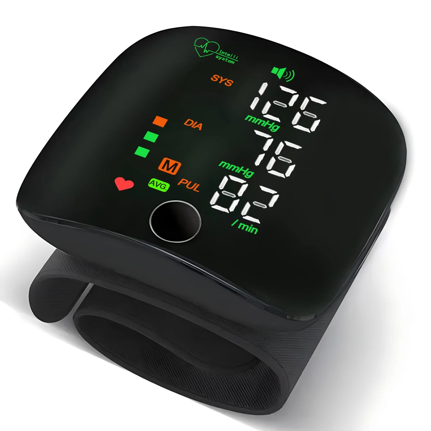 LED Screen Wrist Blood Pressure Monitor
