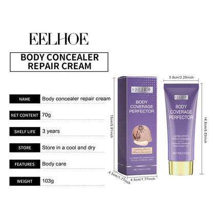 Tattoo Concealer Blemishes Cover Scar Birthmark Dark S-pots Full Coverage Waterproof Even Skin Body Coverage Perfector Make Up