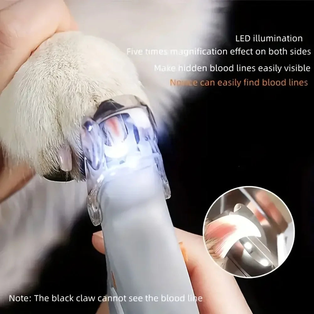 Smart LED Pet Nail Clippers