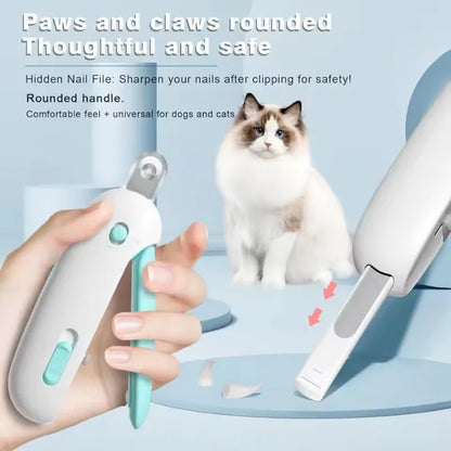 Safe Trim Pet Nail Clipper with Protective Guard