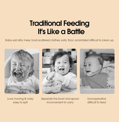 Baby Feeding Bottle with Spoon