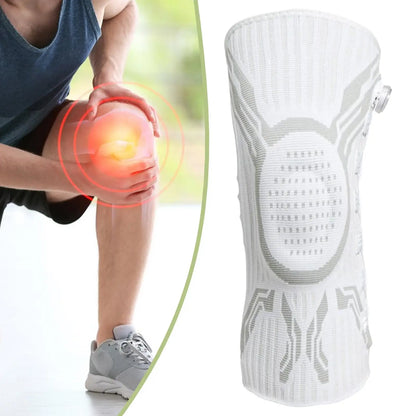 Knee Compression Sleeve with Support Strap for Running & Sports