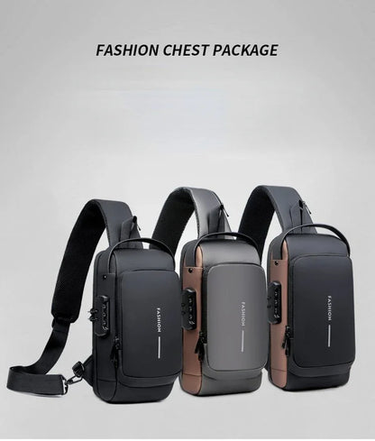 Anti-Theft Messenger Sling Bag for Men
