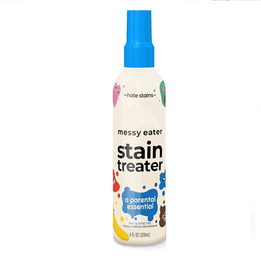 120ml Portable Stain Remover Spray Effective Yellow Stains Removal for Laundry and Shoes Dust Bleached Decontamination Treatment