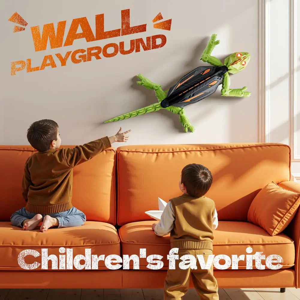 🚀 Wall-Climbing Gecko Robot