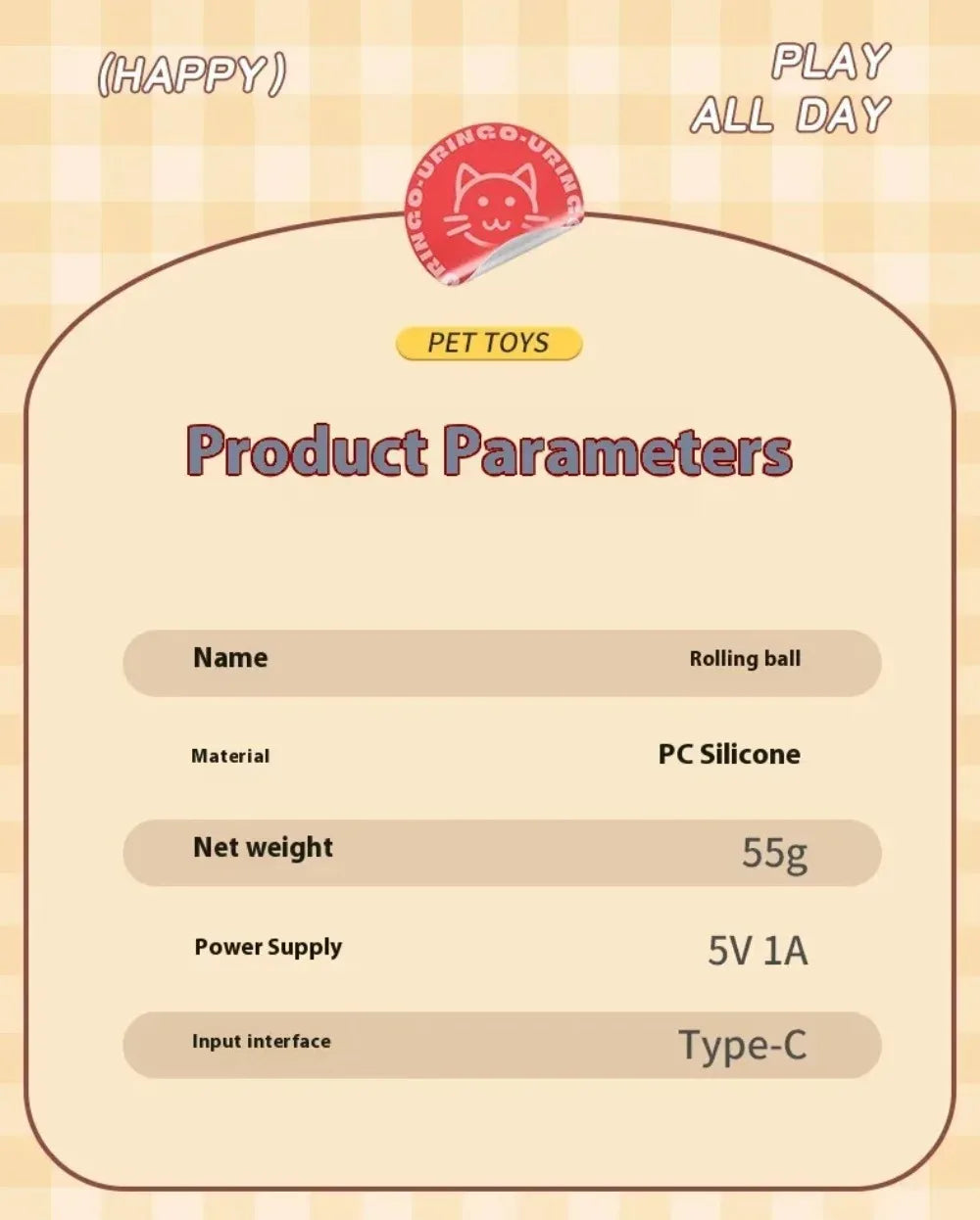 Smart Cat/Dog Play Ball