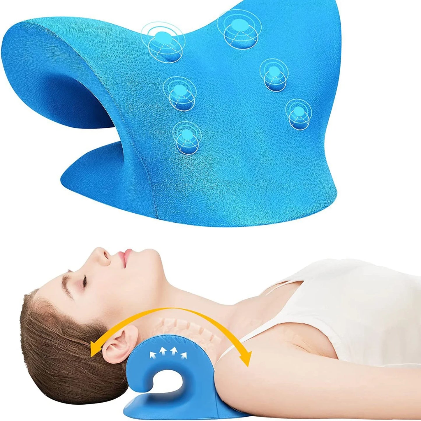 Cervical Spine Alignment Neck Stretcher for Daily Pain Relief