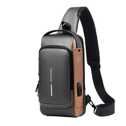 Anti-Theft Messenger Sling Bag for Men