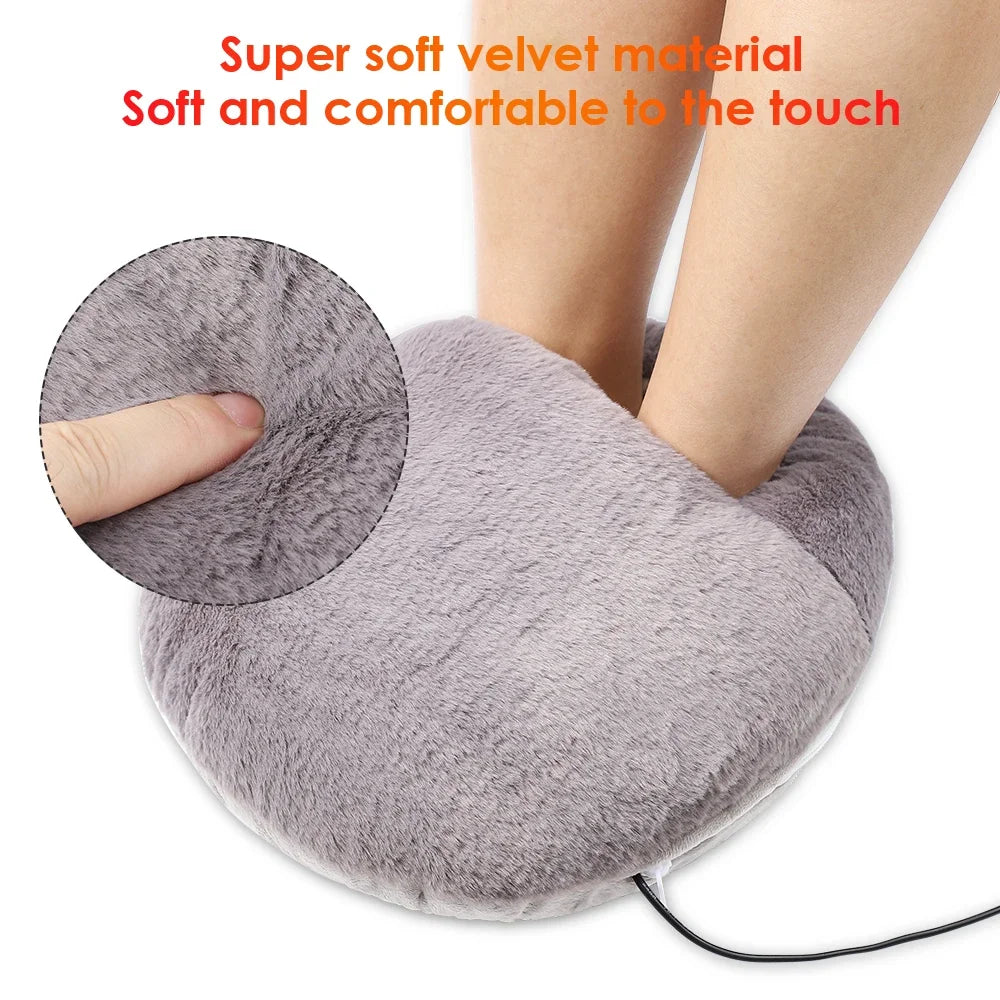 Cozy Velvet Foot Warmer