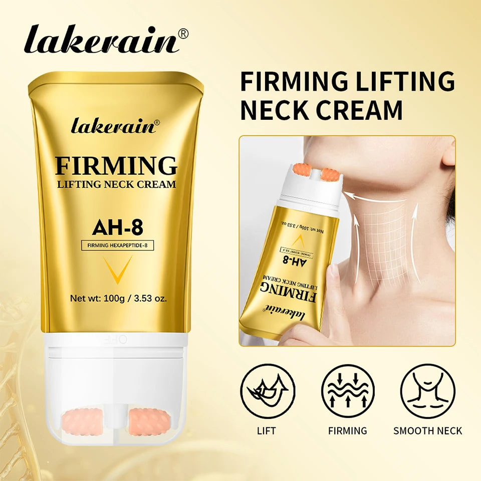 Ah-8 Firming Neck Cream Moisturizing Neck Lotion for Crepey Skin Comfortable Skin Care Cosmetic, Skin Care Product for Women